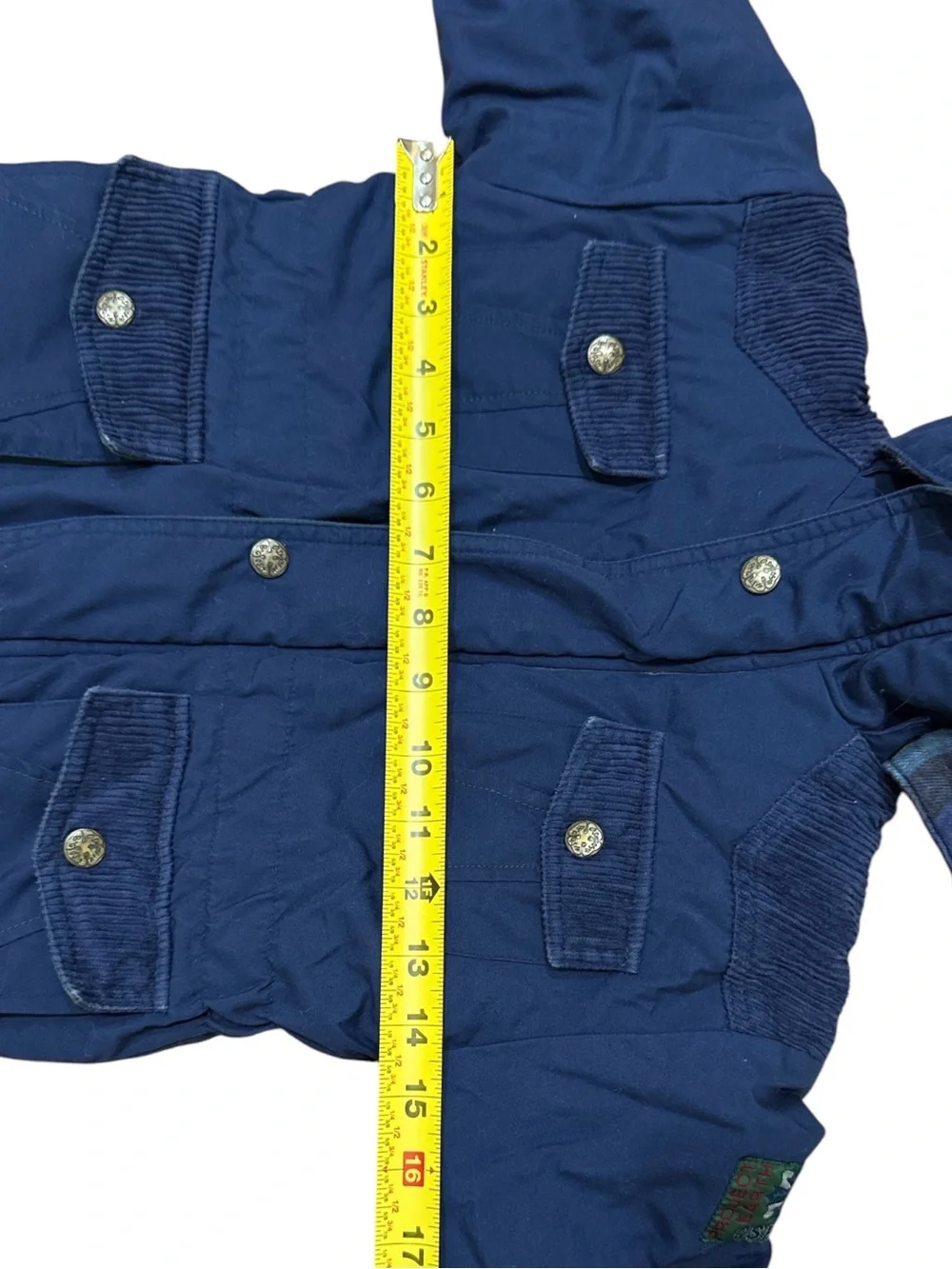 Vintage 90s Oshkosh B’Gosh Blue Winter Parka Coat Boys Size 2T Project Earth